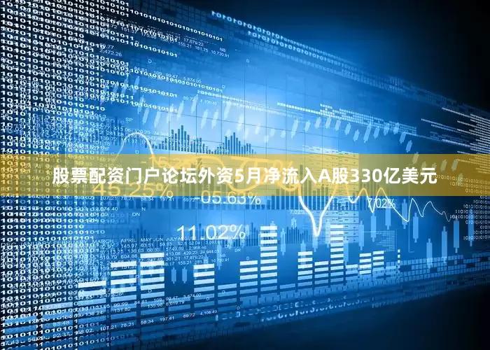 股票配资门户论坛外资5月净流入A股330亿美元