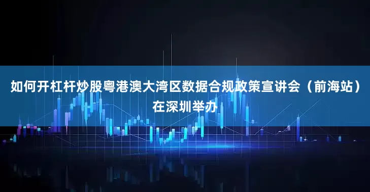 如何开杠杆炒股粤港澳大湾区数据合规政策宣讲会（前海站）在深圳举办